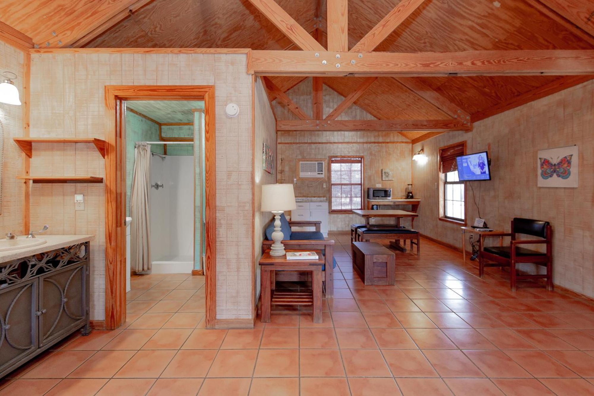 Seven Bluff Cabins Concan Exterior foto